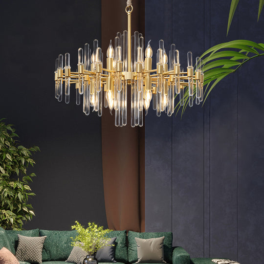 Křišťálový lustr CC850/620GD, 10xE14, 62X45cm, nastavitelná výška, lesklé zlato, elegantní design, kov a krystaly Křišťálové lustry Výchozí název Alessandro Design