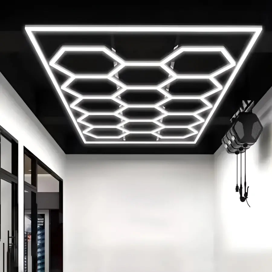 LED hexagoane melisia 4840 mm x 2430 mm