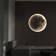 Moon Dekorativní LED nástěnné světlo 55W Průměr 80CM Teplé Neutrální Studené světlo 3000/4000/6000K