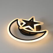 LED lustr s dálkovým ovládáním MOON AND STAR 59W, 2 Elements, Studené/Teplé/Neutrální světlo, Stmívatelné, Černá