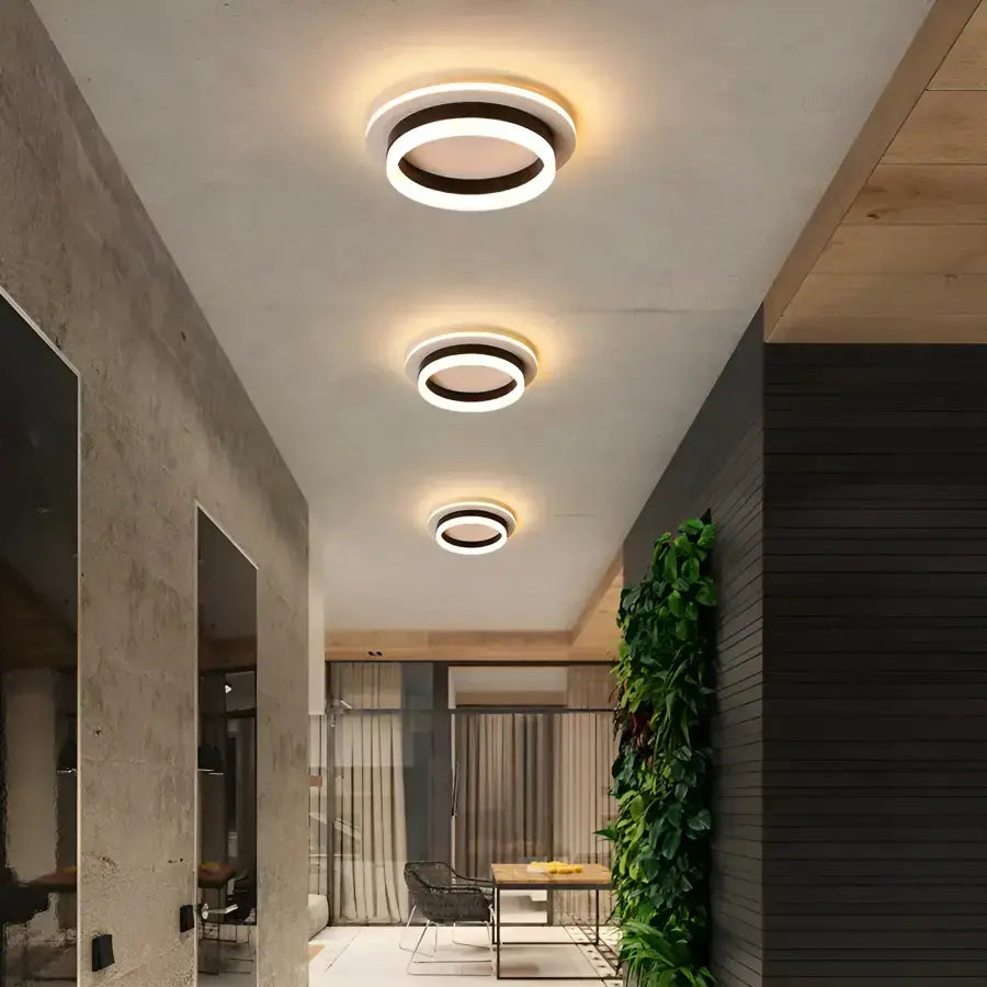 LED LED SOLENA RONDONDA BLACK, 13W, studené/horké/neutrální světlo