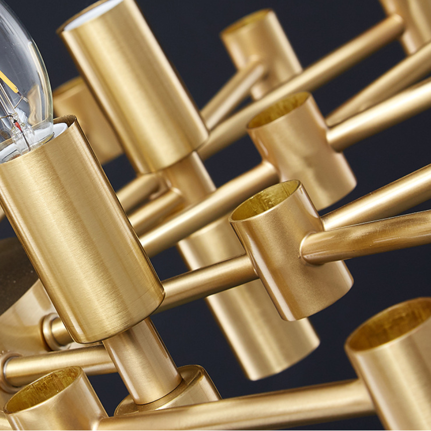 Křišťálový lustr CC850/620GD, 10xE14, 62X45cm, nastavitelná výška, lesklé zlato, elegantní design, kov a krystaly