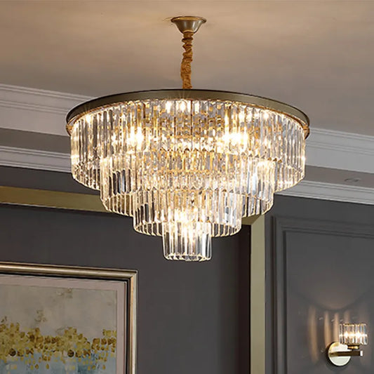 Chandier Chambord Chambord Eleganza 8XE14, průměr 48 cm, matné zlato, nastavitelná výška