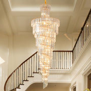Crystal Chandier Windsor Altiora, průměr 60 cm, výška 1800 cm, lesklé zlato, nastavitelná výška, elegantní design
