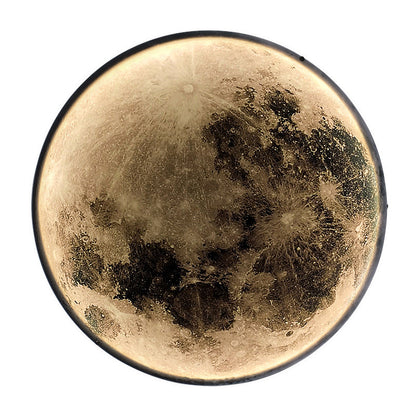 Moon Dekorativní LED nástěnné světlo 55W Průměr 80CM Teplé Neutrální Studené světlo 3000/4000/6000K