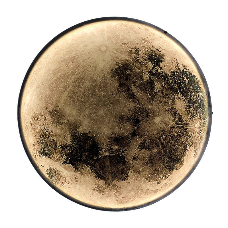 Moon Dekorativní LED nástěnné světlo 55W Průměr 80CM Teplé Neutrální Studené světlo 3000/4000/6000K