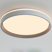 LED stropní svítidlo PL102/500GY, 51W, Průměr 49cm, Teplé/Studené/Neutrální světlo, Bílá