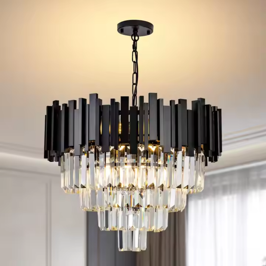 Candier Crystal Blois 10x E27 Gold Gold