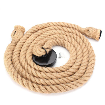 Caruso Pendul, 2*E27, černý, kov a motouz