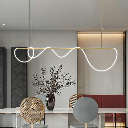 Lustra pozastavila LED Acril Zara s dálkovým ovládáním, dimable, 3000k/4000k/6000k, zlato