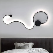 Naneste LED delilah 38W Dekorativní světlo/horký/neutrální kov a černý silikon