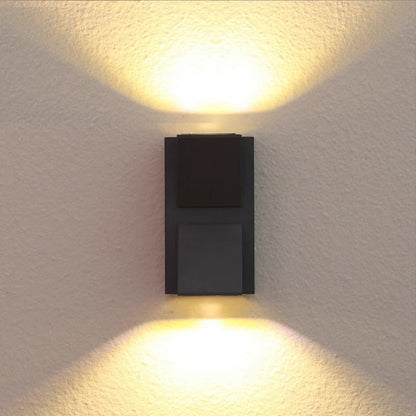 Fantazie aplikují exteriér a interiérový LED, 4 zdroje x 1W, IP65, kovový, černá, 3000k