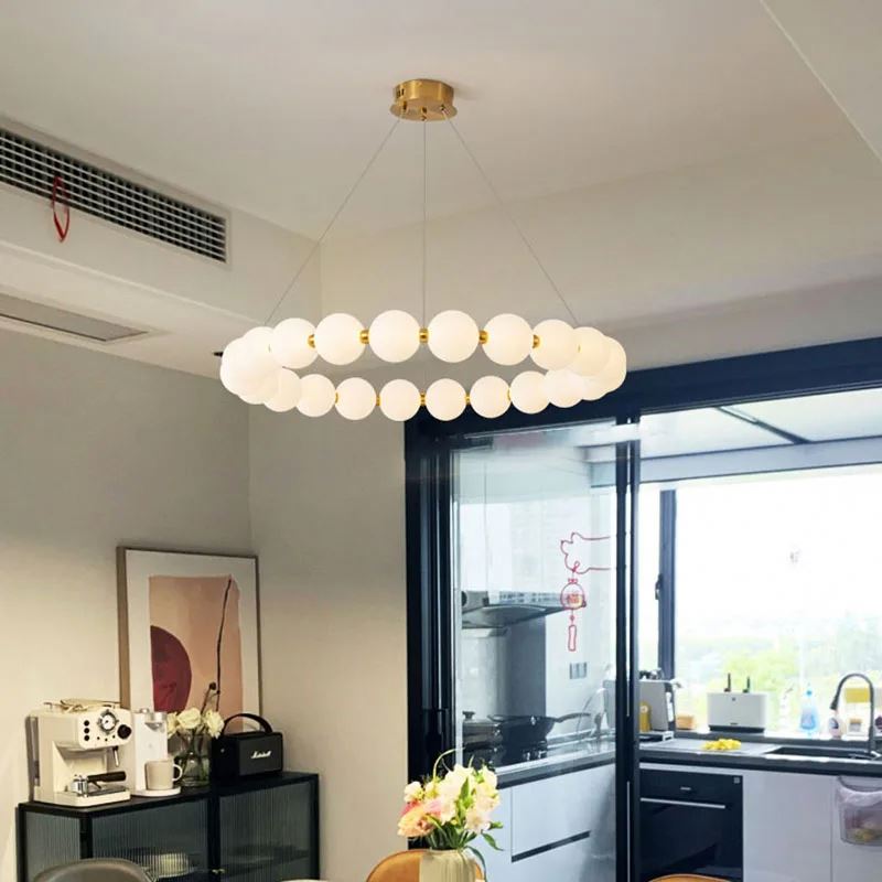Lustra zavěšená LED ACRYL CELEST s dálkovým ovládáním, Dimable, 3000k/4000k/6000k, Gold, Metal a Acryl