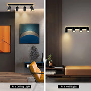 LED LED Ellen Light Cold/Word/Neutral Nastavitelný akrylový a černý kovový projektor