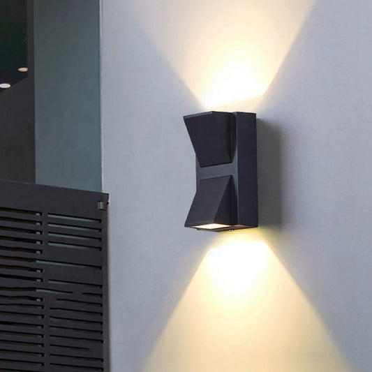 Fantazie aplikují exteriér a interiérový LED, 4 zdroje x 1W, IP65, kovový, černá, 3000k