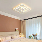 LED LULUS s noluxem Pero, 120 W, 3 čtverce, chladné/horké/neutrální světlo, bílá, bílá