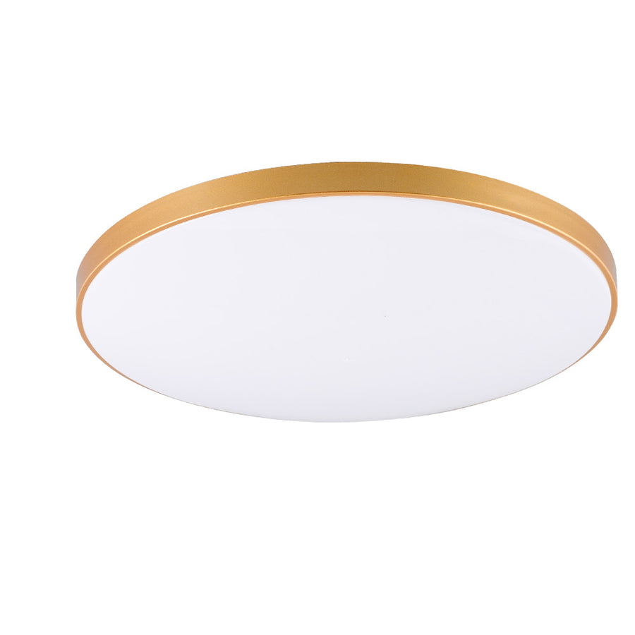 LED stropní svítidlo SOLIS 47cm 48W Cold Light Gold