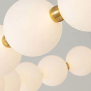 Lustra zavěšená LED ACRYL CELEST s dálkovým ovládáním, Dimable, 3000k/4000k/6000k, Gold, Metal a Acryl