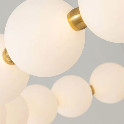 Lustra zavěšená LED ACRYL CELEST s dálkovým ovládáním, Dimable, 3000k/4000k/6000k, Gold, Metal a Acryl