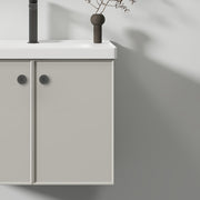 Ingridová skříň s LED zrcadlem DBP123 80x70 bílá