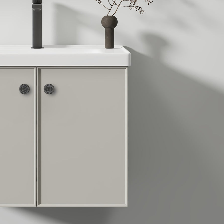 Ingridová skříň s LED zrcadlem DBP123 80x70 bílá