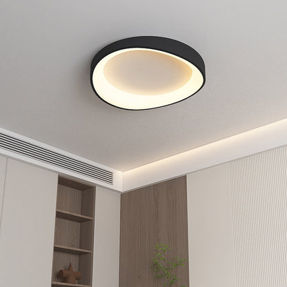 LED stropní svítidlo s dálkovým ovládáním, PL103/520BK, 30W, průměr 49 cm, teplé/studené/neutrální světlo, černá