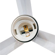 Lustr ve tvaru kostky, STRUKTUR Linear Trio, 3x E27, bílý, kov