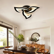 LED lustr LT660/3BK, 3 prvky, 32W, světlo 3000/4000/6000K, černý, nastavitelná výška