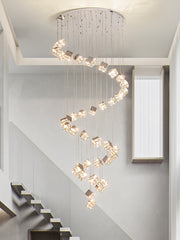 Moderní LED lustr CM526/18, 51W, Průměr 58,5cm, Nastavitelná výška, Chrom