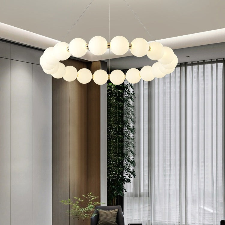 Lustra zavěšená LED ACRYL CELEST s dálkovým ovládáním, Dimable, 3000k/4000k/6000k, Gold, Metal a Acryl