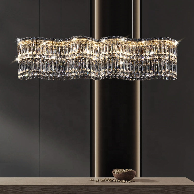 Crystal Chandier Windsor Regalis 10XE27, průměr 85 cm, lesklý chrom, nastavitelná výška