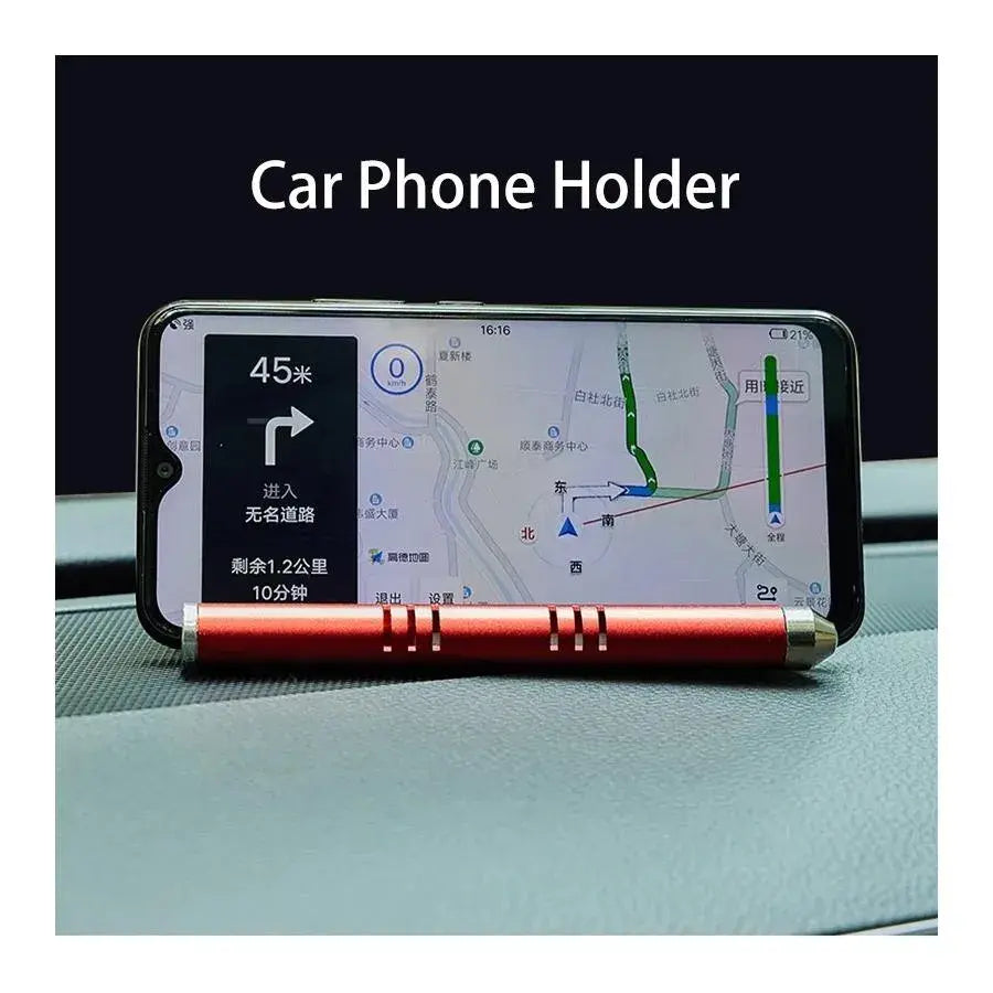 Podpora automobilu pro zobrazení telefonního čísla, modrá