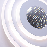 LED lustr NEXA ROTUND 3D 38W, studené/teplé/neutrální světlo, bílá