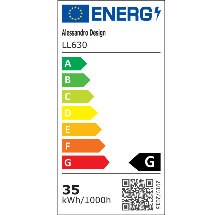 HEATH STEA LED lustr, 35W, Průměr 20cm, Neutrální světlo, Bílá