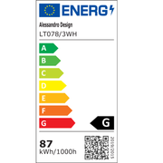 LED lustr s dálkovým ovládáním a krystalem LEILA 87W, 3 čtverce, studené/teplé/neutrální světlo, stmívatelný, lesklý chrom bílý