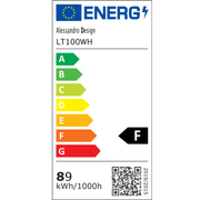Závěsný LED lustr s dálkovým ovládáním WAVE 89W, lineární, studené/teplé/neutrální světlo, stmívatelný, bílý, výškově nastavitelný