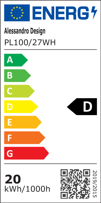 SOLIS LED stropní svítidlo 27cm 20W studené světlo, bílé