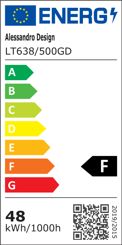 LED lustr s dálkovým ovládáním GILDRA 48W, 2 čtverce, studené/teplé/neutrální světlo, stmívatelný, zlatý