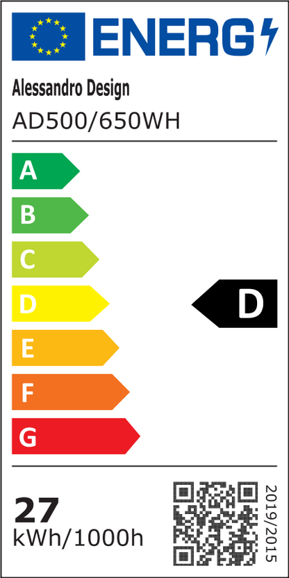 Nástěnné LED svítidlo Pena 63cm, 27W, studené/teplé/neutrální světlo, bílá