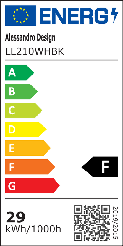 LED nástěnné svítidlo LINIUS 29W, 2 prvky, lineární, teplé/neutrální/studené světlo, černé zlato