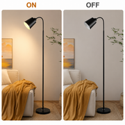 Lampadar ARKALYK, 1 x E27, Metal, Negru