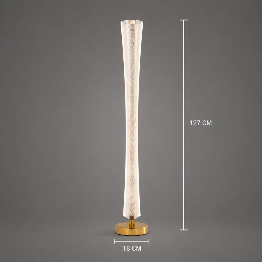 Moderní LED lampa Augustinus 40W 127Cm