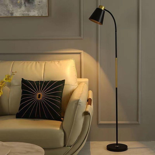 Lampa TEMIRTAU, 1 x E27, kov, černá