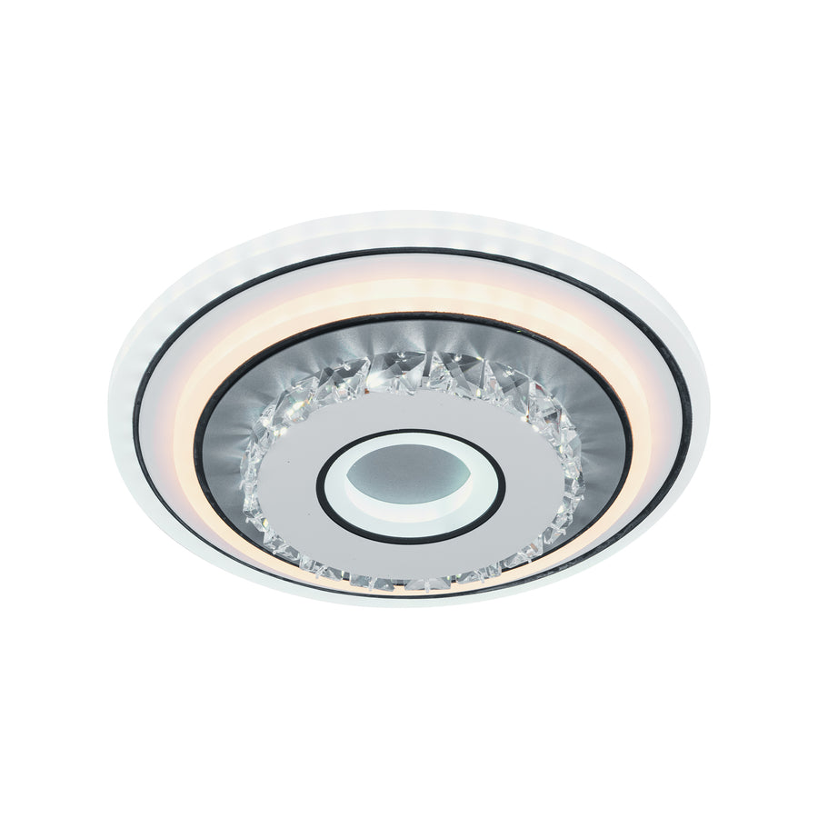 LED LED MITA, 28W, studené/horké/neutrální světlo, bílá