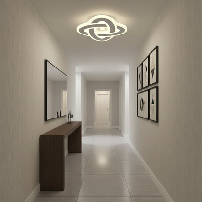 LED lustr CRINELLA 45W, průměr 23cm, studené/teplé/neutrální světlo, bílý LED lustr Výchozí název Alessandro Design