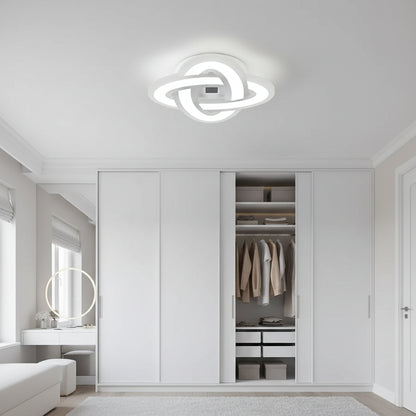 LED lustr CRINELLA 45W, průměr 23cm, studené/teplé/neutrální světlo, bílý LED lustr Výchozí název Alessandro Design