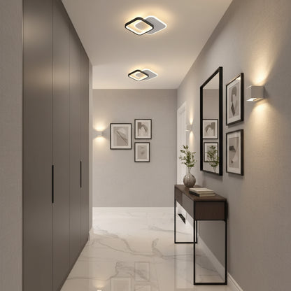 MARCELO LED lustr 30W, Studené/Teplé/Neutrální světlo Black White