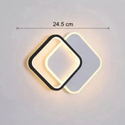 MARCELO LED lustr 30W, Studené/Teplé/Neutrální světlo Black White