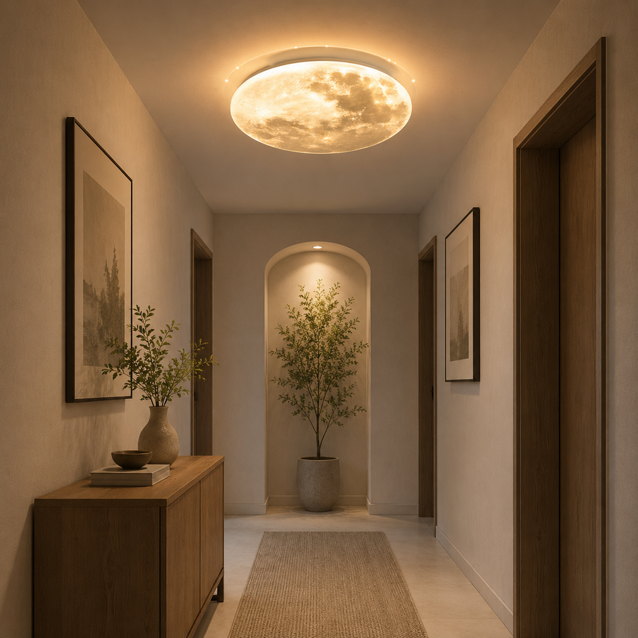 MARTE LED lustr 41W, Průměr 30cm, Studené/Teplé/Neutrální světlo, Bílá