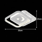LED lustr PERU 38W, 2 čtverce, studené/teplé/neutrální světlo, bílé LED lustry Výchozí název Alessandro Design